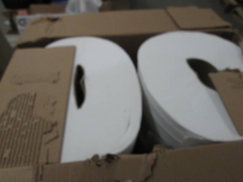 lot 295 image: Case of Boardwalk Jumbo Roll Toilet...