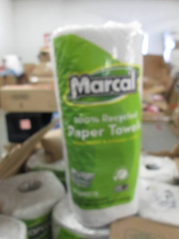 lot 297 image: Case of 12 Marcal Jumbo Roll Paper ...