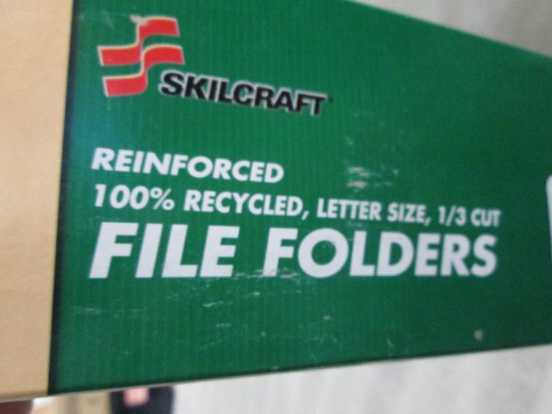 lot 321 image: 4 Boxes of Skilcraft Letter Size 1...