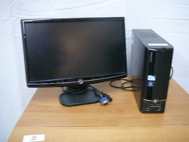 Computer with monitor emachine