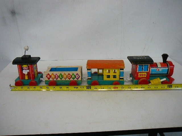 Vintage Wooden train