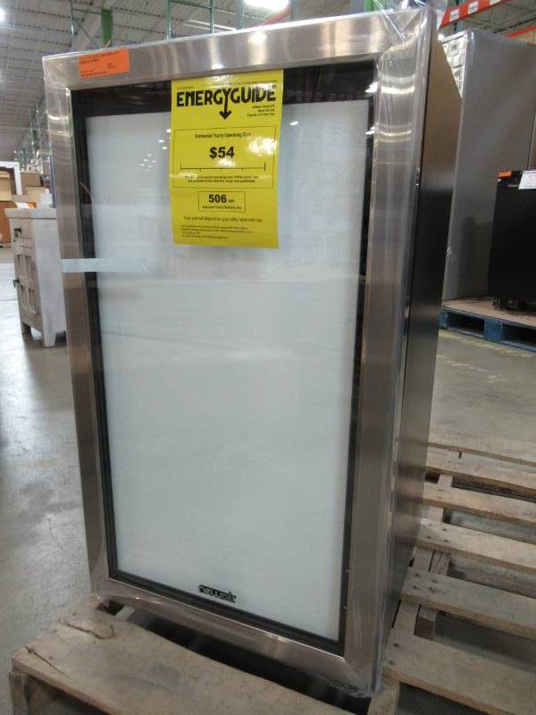 lot 37 image: NEWAIR 19 in. 126 (12 oz.) Can Cooler or 23 Bottles of Wine, AB-1200