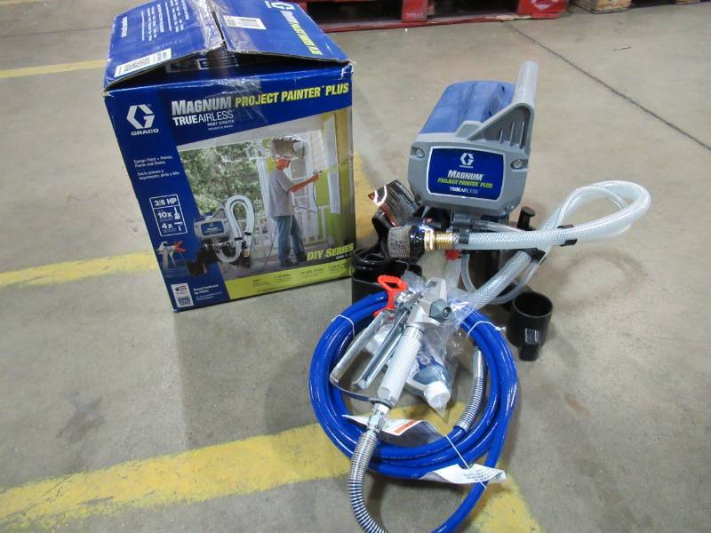 lot 60 image: Graco Magnum Project Painter Plus Paint Sprayers, 257025 - New in Box