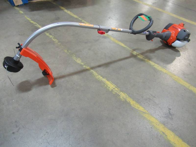 lot 126 image: Husqvarna 28-cc 2-cycle 128CD 17-in Attachment Compatible Curved Shaft Gas String Trimmer 952711952