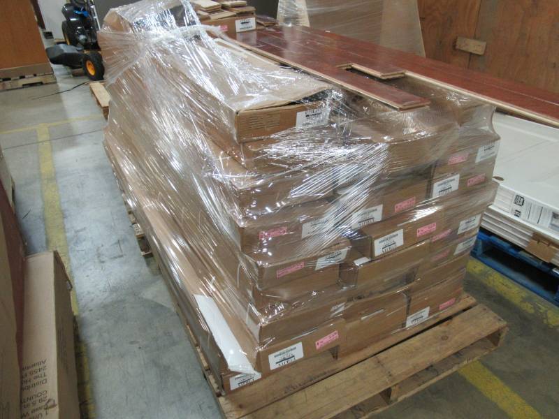 lot 135 image: 30 Cases of Coversource Utility 3 34 Random Length Red Oak Cherry Hardwood Flooring (22.50 sq. ftcase), R-UCHRY3
