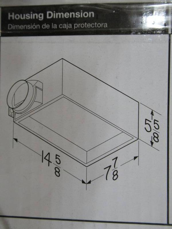 lot 111 image: NuTone 70 CFM Ceiling Exhaust Fan with Light and 1300-Watt Heater, 665RP. NEW in BOX