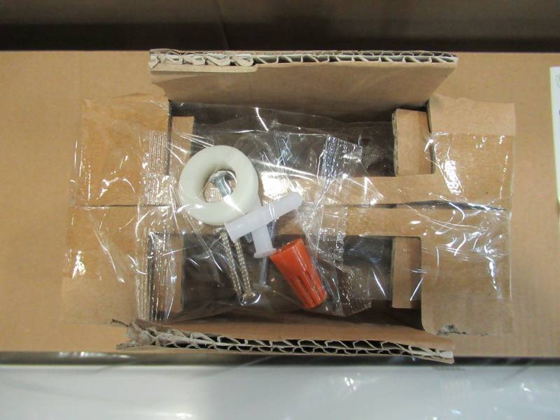 lot 12 image: Commercial Electric 4 ft. 64-Watt Equivalent White Integrated LED Ceiling Wraparound 54654241 (Case contains 2 Light strips)