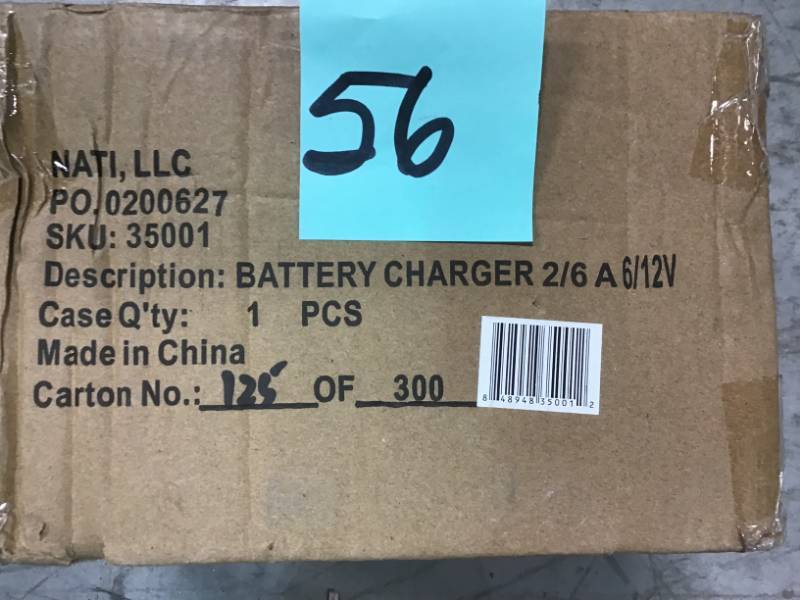 Ultra Performance 26 Amp 612-Volt Manual Battery Charger  open box in like new condition