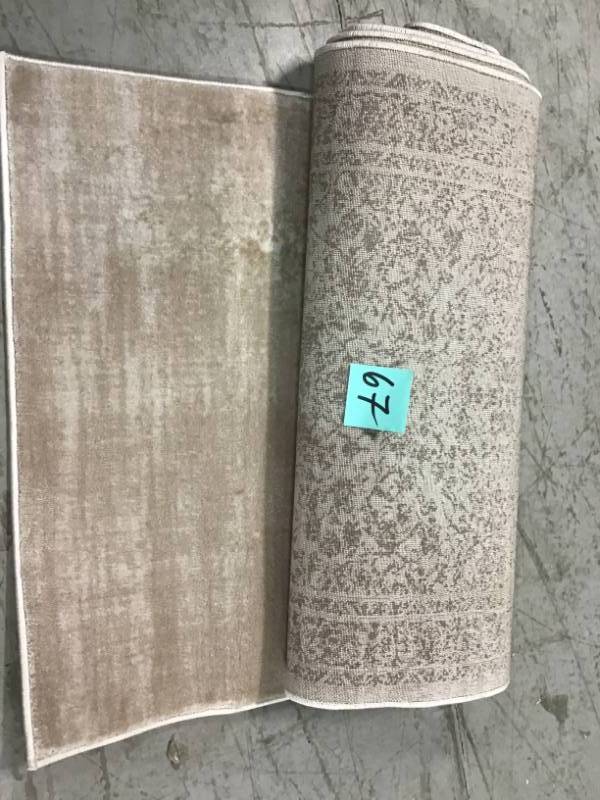 Well Woven Kensington Melange Lavender 2 ft. 7 in. x 9 ft. 10 in. Modern Oriental Medallion Vintage Distressed Runner not used