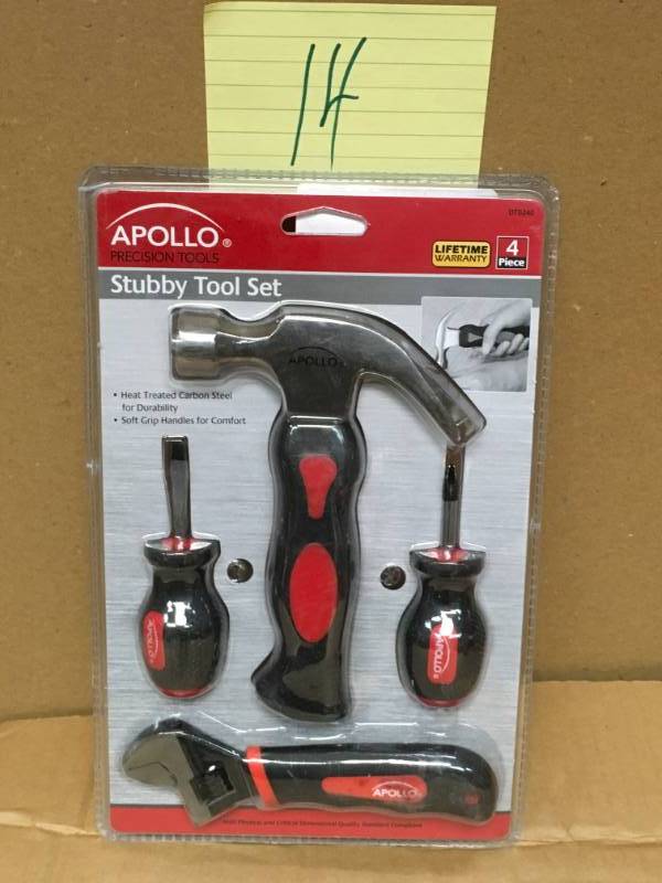 lot 14 image: Apollo Stubby Set (4-Piece) not used