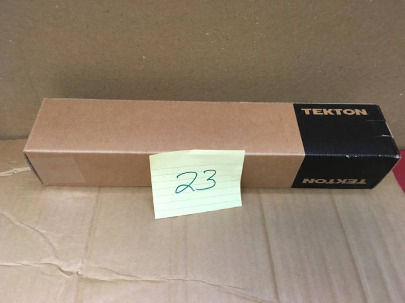 lot 23 image: TEKTON 38 in. Drive Click Torque Wrench (10-80 ft.-lb.)  open box in like new condition