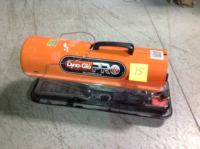 DYNA-GLO PRO 80.000BTUS HEATHER in good condition