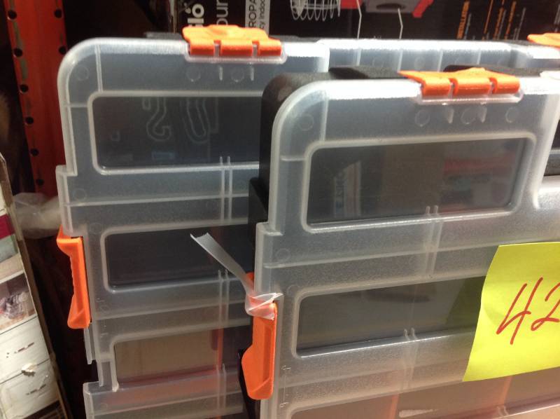 STORAGE CASE QTY 2  Open box in like new condition