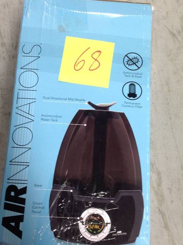 Air Innovations 1.6 Gal. Cool Mist Digital Humidifier for Large Rooms up to 500 sq. ft.  Open box in like new condition