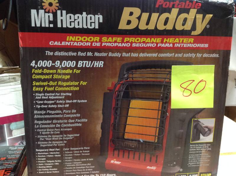 Mr. Heater 9,000 BTU Radiant Propane Portable Heater  Open box in like new condition