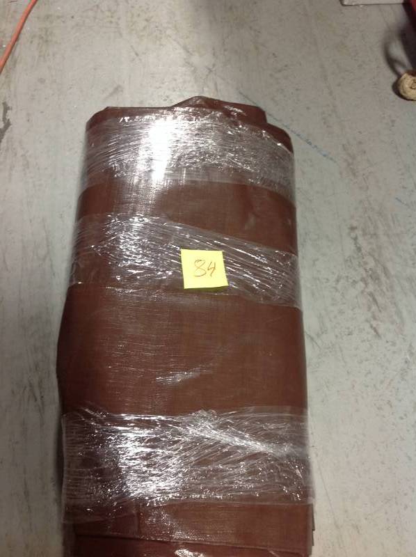 Everbilt 16 ft. x 20 ft. BrownSilver Heavy Duty Tarp not used