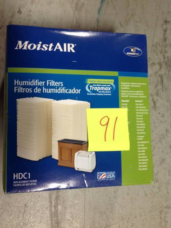 MoistAIR Humidifier Replacement Wick (2-Pack) in like new condition