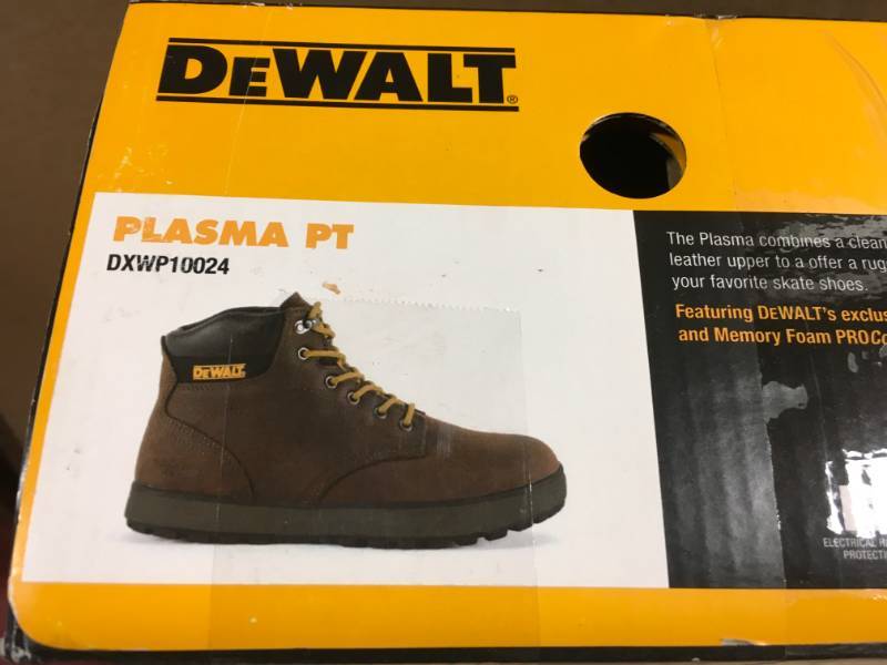 lot 73 image: Mens DeWALT Footwear Plasma Soft Toe Work Boot Adult SIZE 13 not used