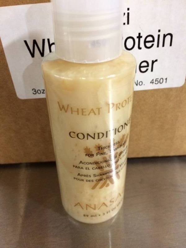 1 CASE NEW IN BOX 12-3OZ ANASAZI WHEAT PROTEIN CONDITIONER