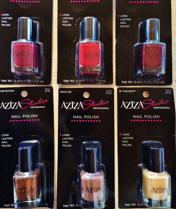 1 Case Or 36 Studio Professional Salon Quality Aziza Long Lasting Nail Polish - New In Box&nbsp Gorgeous Colors Too&nbsp