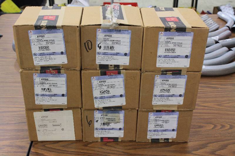 lot 18 image: 9 Boxes of Hyplug 30 STR AL Offset Hyplug  New 90qty