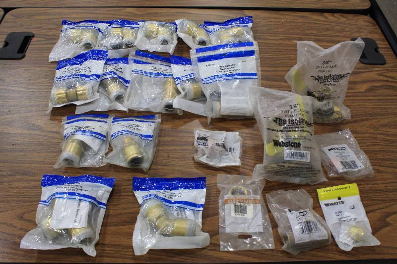 lot 22 image: Watts Plumbing Parts  New Sealed Packaging