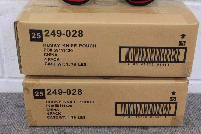 lot 15A image: Husky Knife Pouches 10 qty Set