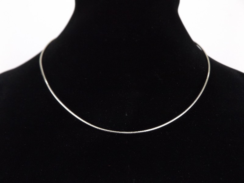 .925 Sterling Silver Rope Necklace&nbsp