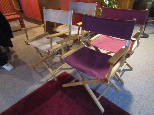lot 105 image: DIRECTORS CHAIRS