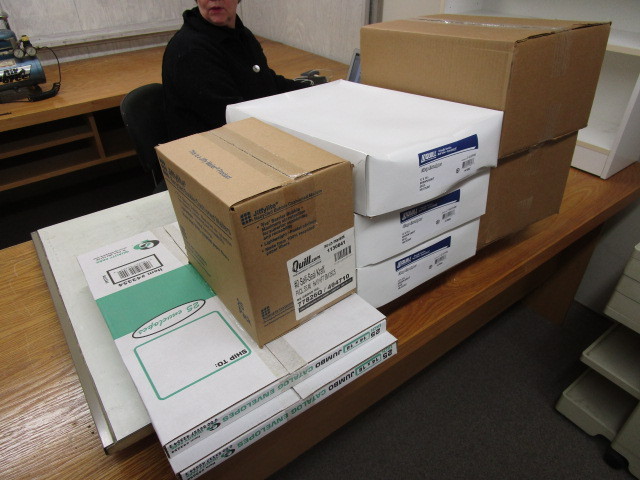 lot 157 image: BIG LOT OF ENVELOPES  AND MAILERS