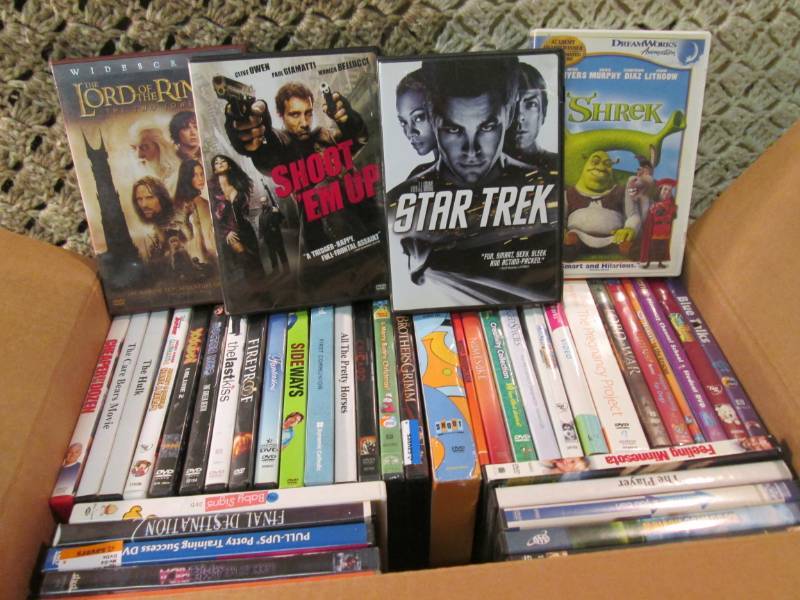 Lot of DVD Movies Approx. 40  CSB...
