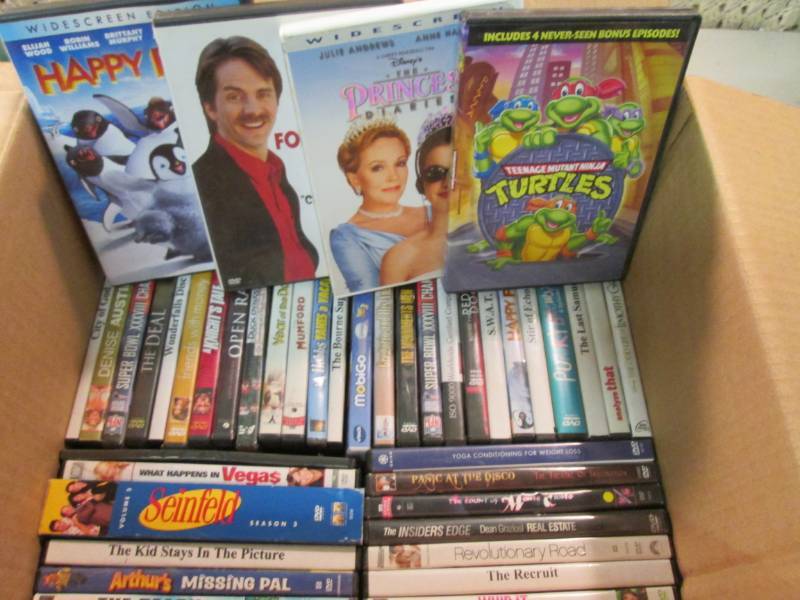 Lot of DVD Movies Approx. 40  CSB...