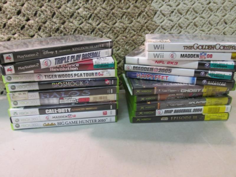 Lot of Misc Game System Games X-Box...