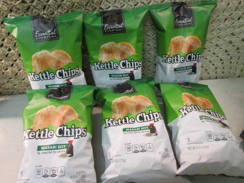 6 Bags of Wasabi Soy Kettle Chips B...