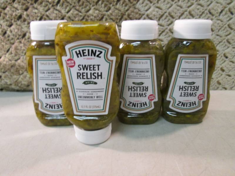 4 Squeeze Bottles of Heinze Sweet R...