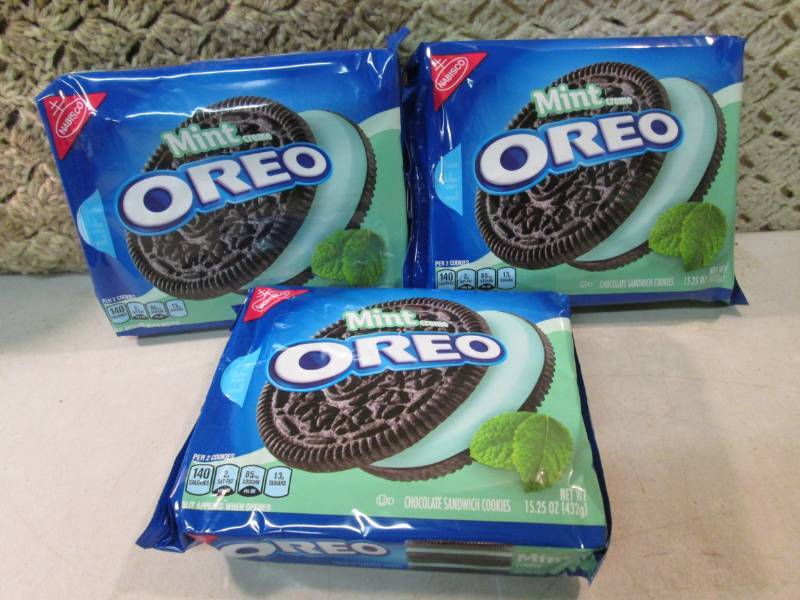 3 Packs of Mint Oreo Cookies Best b...