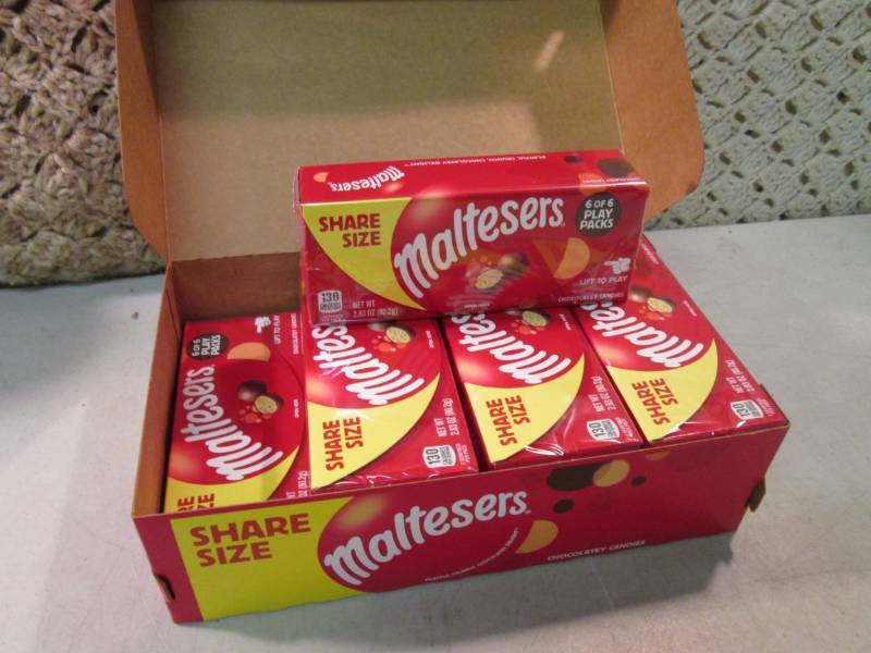 Box with 8 Share Size Boxes of Malt...