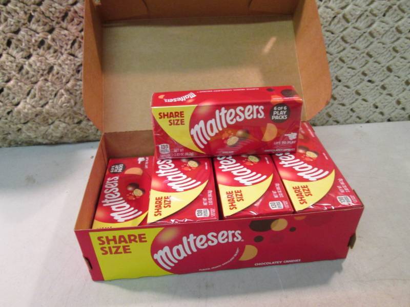 Box with 8 Share Size Boxes of Malt...