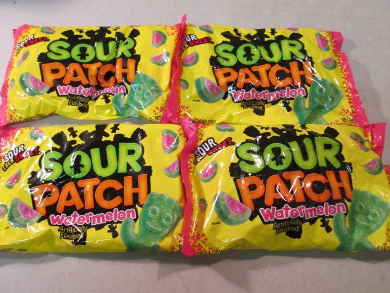 4 Bags of Sour Patch Watermelon Sof...