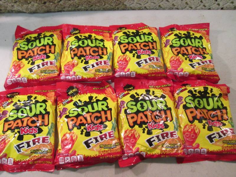 8 Bags of Sour Patch Kids Fire Chew...