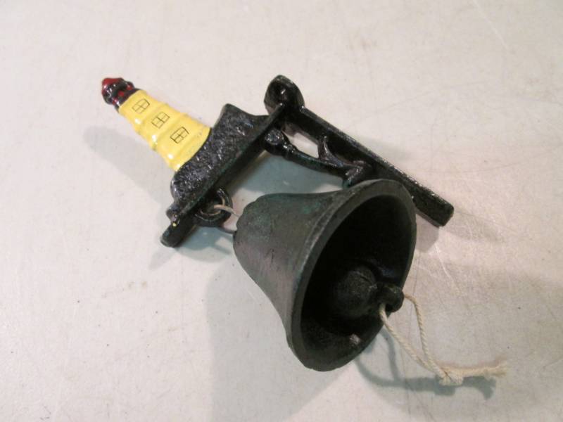 Cast Iron Bell and Mounting Bracket...