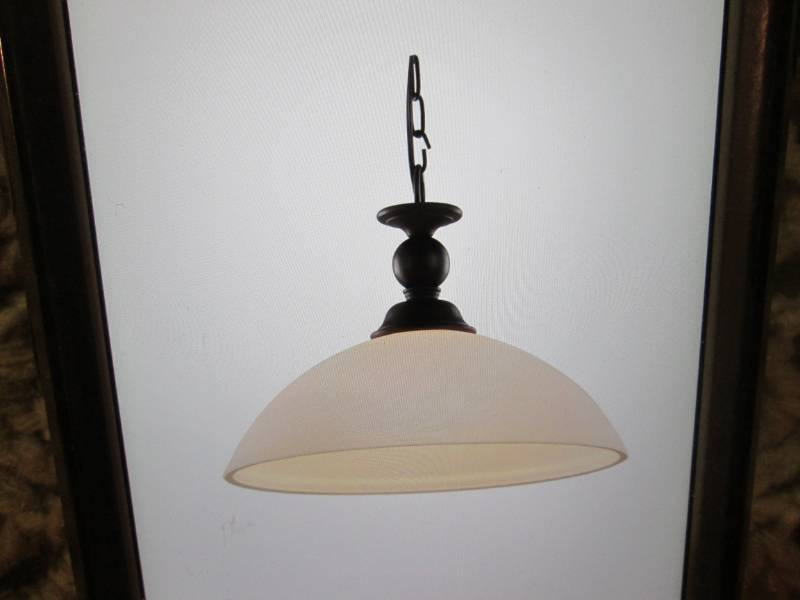 Bel Air Lighting 1-Light Rubbed Oil...