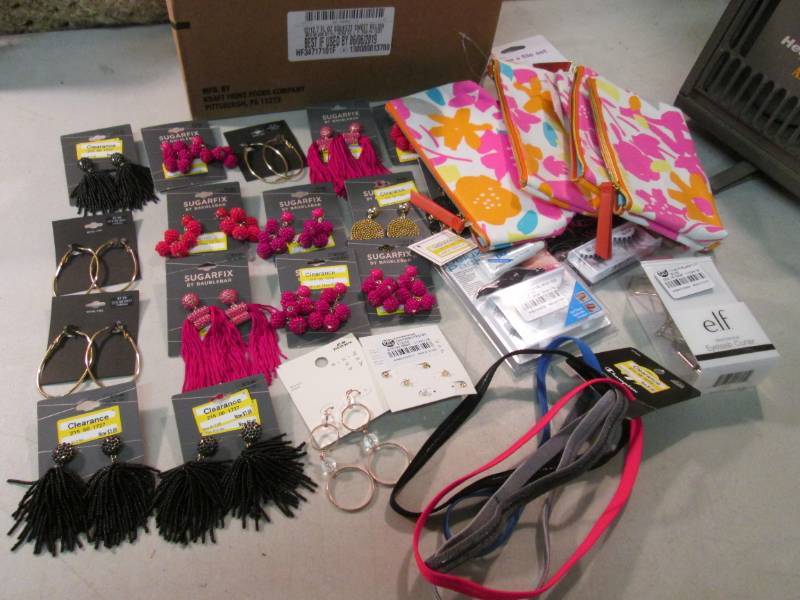 Lot of Misc Jewelry Makeup Etc. See...