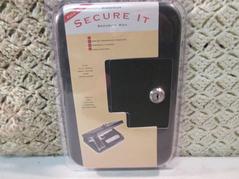 Full Size Handgun Secure It Metal S...