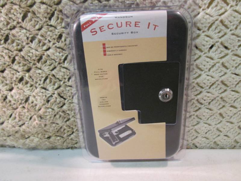 Full Size Handgun Secure It Metal S...
