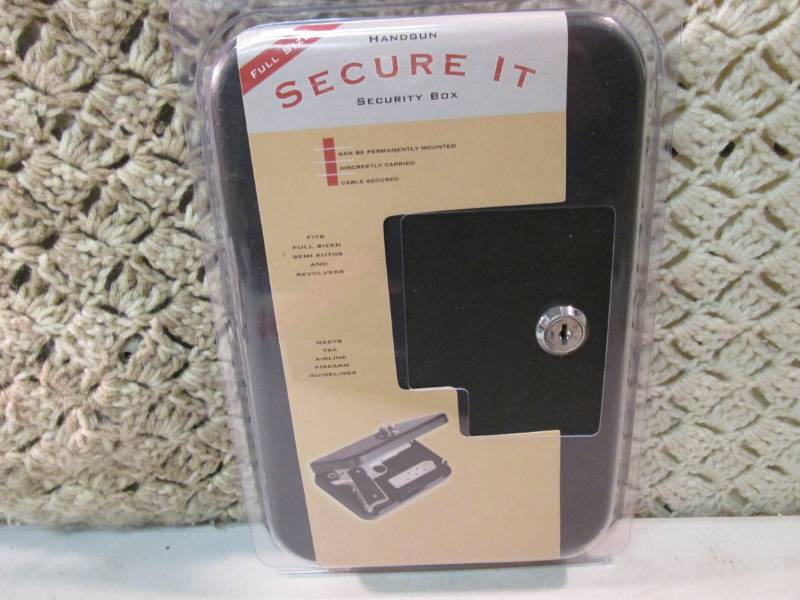 Full Size Handgun Secure It Metal S...