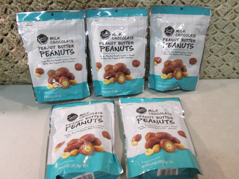 5 Bags of Milk Chocolate Peanut But...