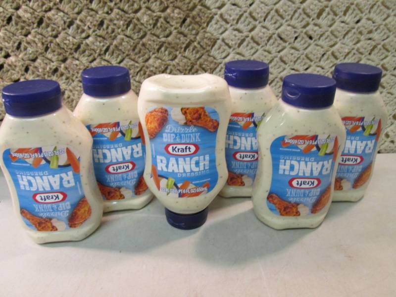 6 Bottles of Kraft Ranch Dressing B...