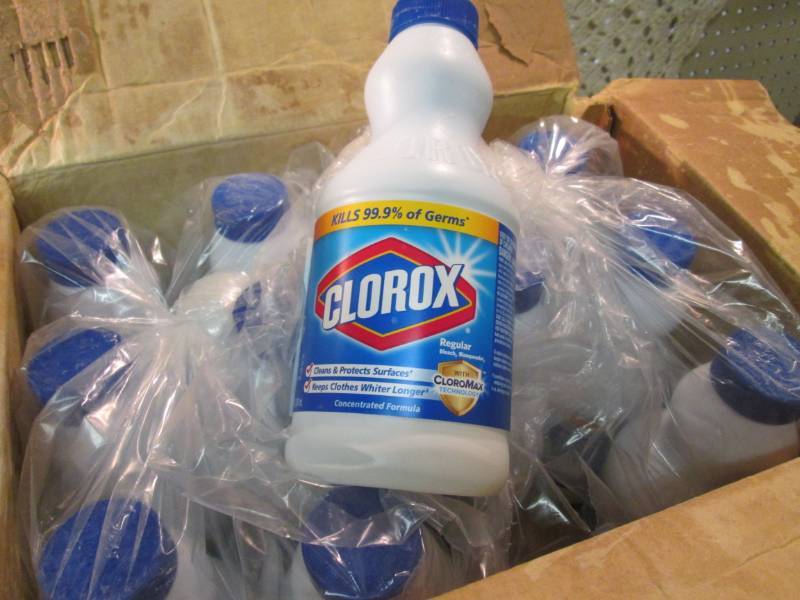 Case of 12 Bottles of Clorox Bleach...
