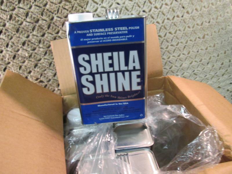 4 Cans of Sheila Shine Stainless St...